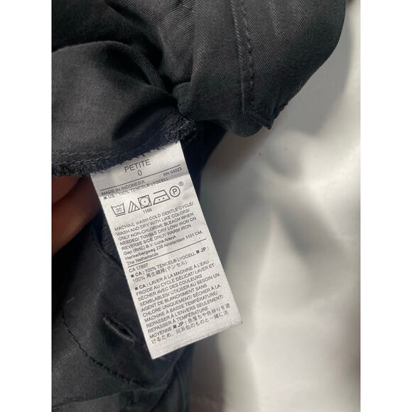 NEW Banana Republic Jumpsuit Petite Size 00 Black - Picture 5 of 8